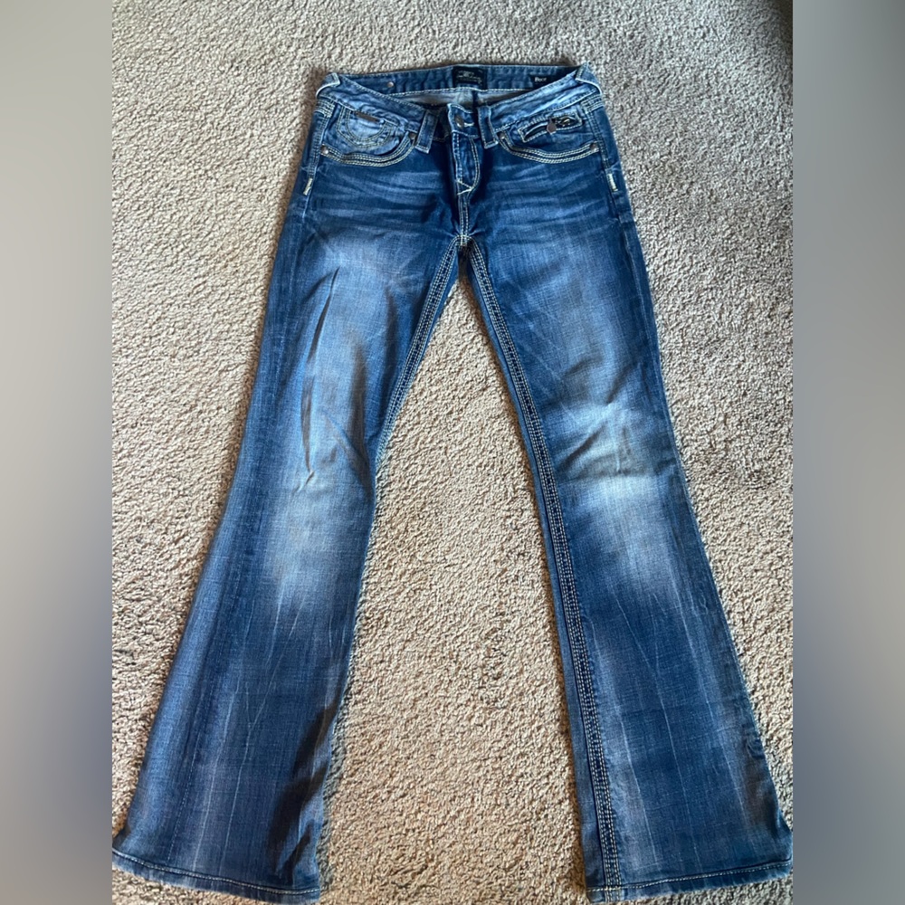 Express ReRock Boot Cut Jeans